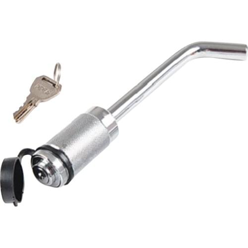 Hitch Receiver Pin Lock Trailer Lock 5/8 Diameter Pin Heavy Duty Tow Locking Fits for Car Tray Ball Mount Boat Truck