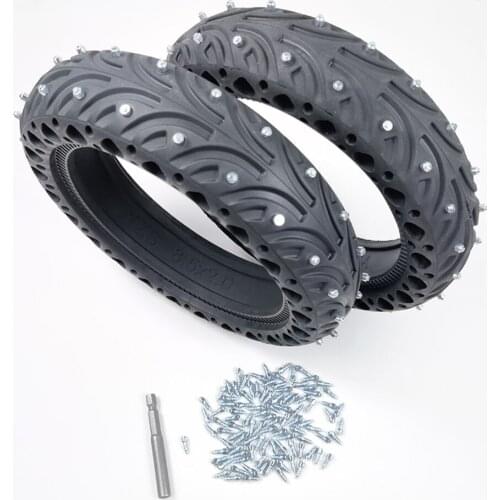 E-Scooter Tire Anti-Slip Nail Winter Wheel Tyre Snow Tires Spikes Non-slip Screws For Electric Scooters Bikes Motorcycles Parts