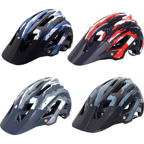 High Density EPS+PC Jungle Style 16 Air Vents Bicycle Helmet Adult Safety Mountain Road Bike Cycling Helmet 56-62cm