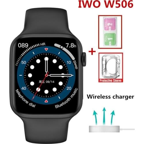 IWO W506 Men Women Smart Watch custom dial Bluetooth Call Two buttons IWO13 pro wireless charger Smartwatch Heart Rate pk w56 P8