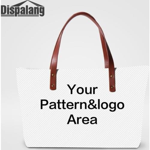 Dispalang Designed by yourself Personality Womens Handbags Customized Lady Top Hand Bag Girls Messenger Bag Uniquie Shoulder Bag