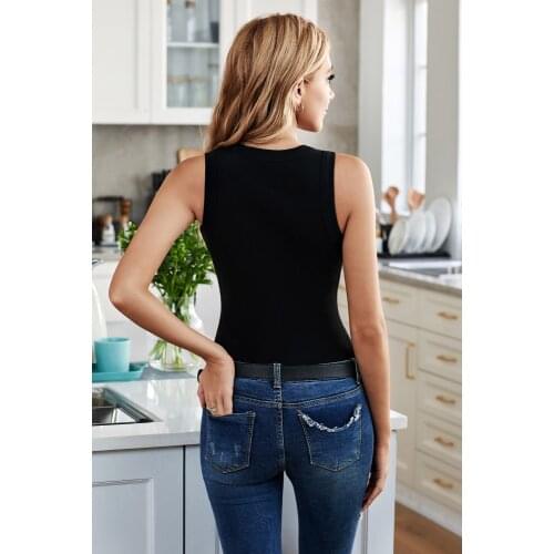 Yailsay High Quality Elasticity O-Neck Top Women Camisoles Letter Print Basic Tank 2021New Summer Streetwear Sport Vest Tees