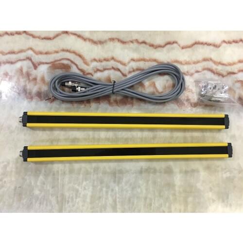 Transistor PNP normally OPEN 4 beams 20MM light curtain safety photoelectric grating hydraulic protection punch Profession