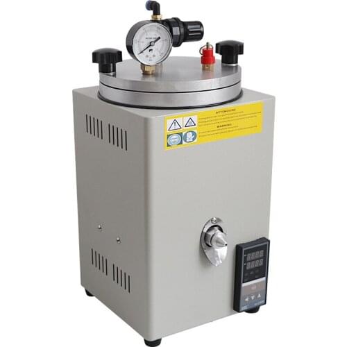 Air pumping wax injection machine Jewelry vacuum wax injection machine Casting machine Less bubble wax plate machine Injection