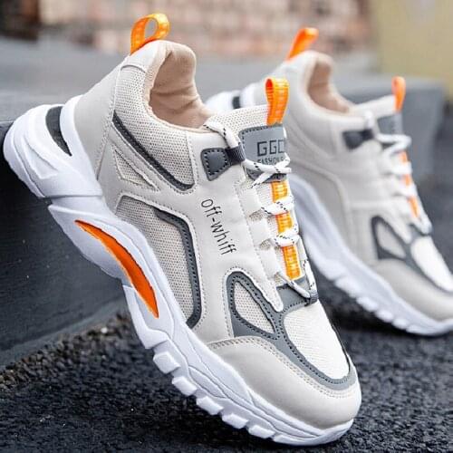 Weitehang Mens Breathable Sneakers