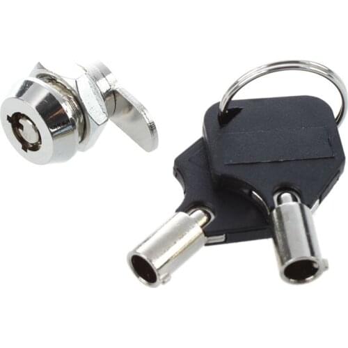 1PC zinc alloy Cam Cylinder Locks Door Cabinet Mailbox Cabinet Drawer Locker Security Furniture Locks With Keys Plastic Material