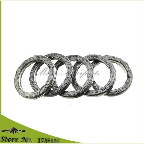 5pcs Exhaust Pipe Gasket ID 30MM OD 38MM For 200cc 250cc ATV Quad Pit Dirt Motor Trail Bike Motorcycle