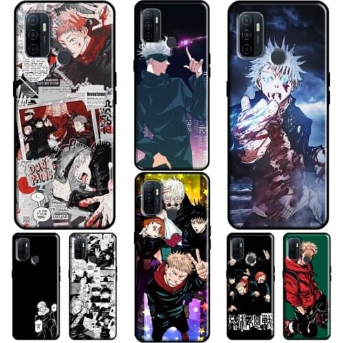 Jujutsu Kaisen Anime For OPPO Reno 2 Z 4 Pro A5 A9 A31 A53 2020 A1K A3S A5S A15 A52 A72 A83 F5 F7 Phone Cover