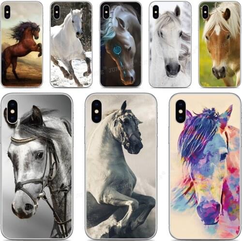 Black White Horse Silicone Phone Case For Wiko Y81 Y61 Y80 Y70 Y60 Y50 Sunny 5 View 5 Plus 4 3 Pro Wim Lite U Feel Prime Cover