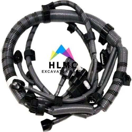 Excavator Parts Super 8 Engine SK330-8 SK350 Excavator Engine Wiring Harness VH82121E0301J08