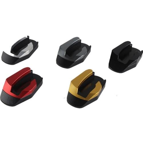 For Yamaha TMAX560 TMAX 560 T-MAX Motorcycle Kickstand Sidestand Extension Enlarger Pad Foot Side Kick Stand Bracket Support
