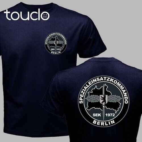 Germany SEK Spezialeinsatzkommando Polizei Berlin Fra Sudbayern Police T-shirt