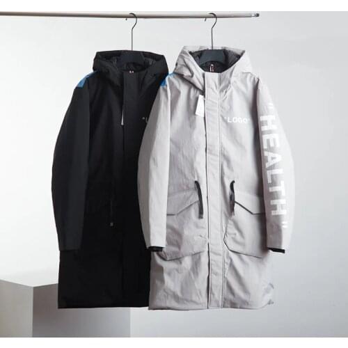 Oversize Mens Winter Hooded Duck Down 70% Jacket Parka Waterproof Windproof Coat Mid-length Hooded Clothes