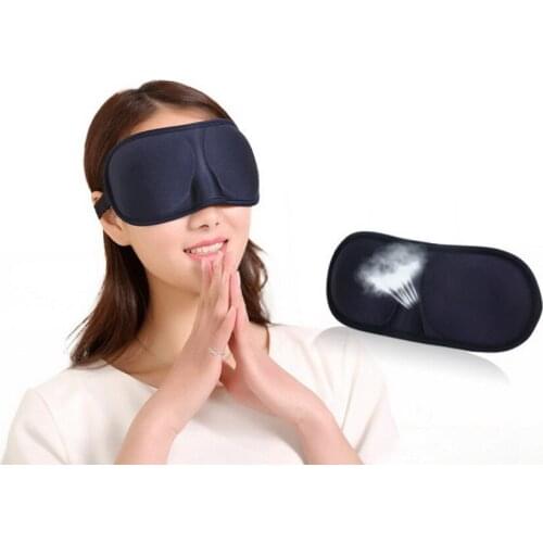 By DHL 100pcs 3D Ultra-soft breathable fabric Eyeshade Sleeping Eye Mask Portable Travel Sleep Rest Aid Cover Patch tools
