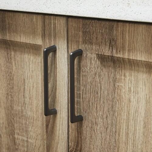 Kitchen Cabinet handle nordicBlack door drawers, bedroom interior handles and kitchen furniture and accessories