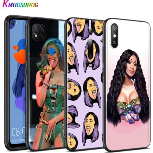 Silicone Cover Rapper Pop Cardi B Rap For Xiaomi Redmi 9T 9 9C 9A 9AT 9i 8 8A 7 6 Pro 7A 6A 5 5A 4X Plus Phone Case