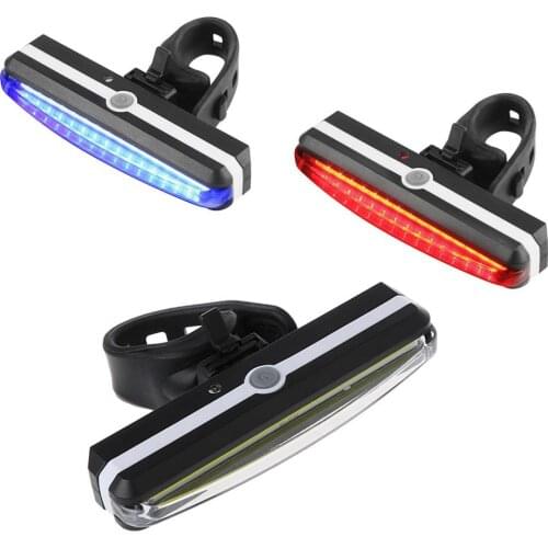 Ultra Bright Bike Light USB Rechargeable Bicycle Light High Intensity Rear LED Night Outdoor Cycling Safety Flashlight