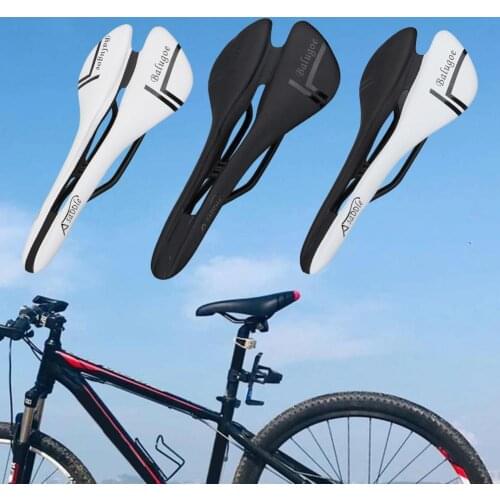 BALUGOE bicycle seat cushion good filling breathable shock absorption ergonomic design mountain road bike saddle universal seat
