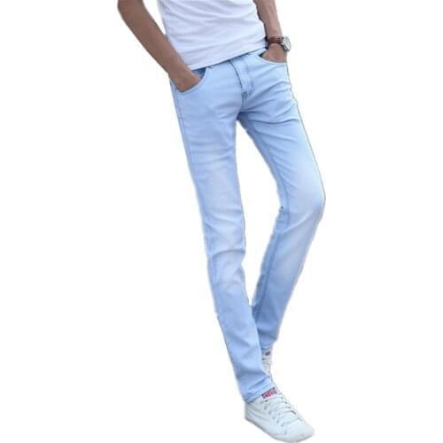 Y2011-A1328 2020 spring summer autumn new Korean version Youth pop mens fashion students jeans cheap wholesale