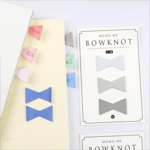 1pack/lot Cute Butterfly Index Label Mini Memo Pad Sticky Notes Cute Memo Paper Pad School Supplies Student