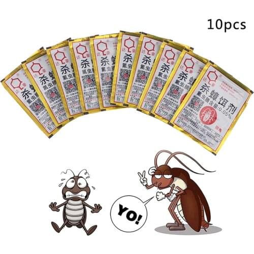 10pcs Powerful Pest Control Exterminator Insect Repellent Bait Removal Cleaning Room Killer Repeller Trap Pest Control New
