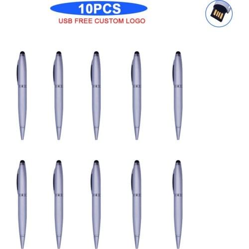 10pcs free logo 32gb usb flash Drive 128gb 4gb pendrive 64gb usb 2.0 pen drive 16gb 8gb Flash Memory Stick for microsd tablet