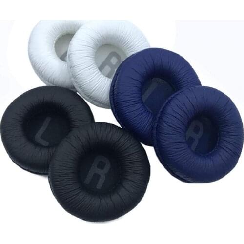100 pairs Foam EarPads Cushion Cover For JBL Tune600 T500BT T450 T450BT JR300BT Headphone Headset 70mm Ear Pads Pillow