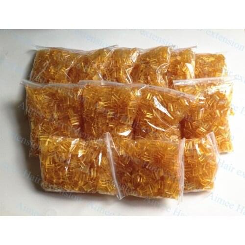 10000pcs Keratin Glue Nail Tip keratin rebonded Color Transparent (Finger protceter*2 heat protecter*2 & clip*1 for free)