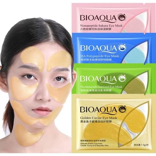 4Pairs Eye Mask Black Eyes Puffy Eye Bag Anti Aging Wrinkle Firming Skin Care Dilution Dark Circle Eye Patches Eye Skin Care