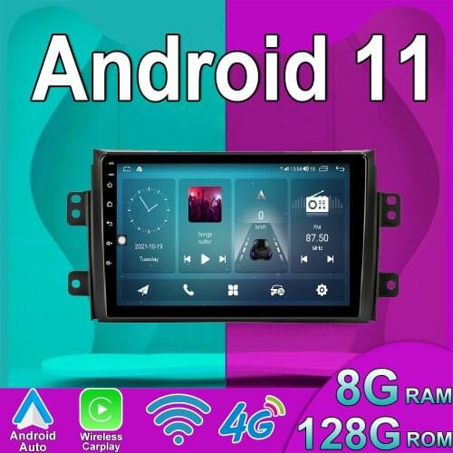 DSP Android 10 IPS Car Multimedia player 2 din for Suzuki SX4 S Cross 2014 2015 2016 2017 WiFi Bluetooth GPS Radio stereo
