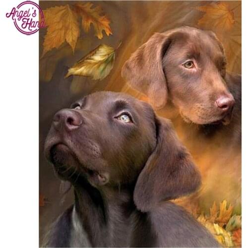 5D Diy Diamond Painting labrador dog,Stitch Cross,full Diamond Embroidery square 5d Diamond Mosaic Stickers Home Decoration