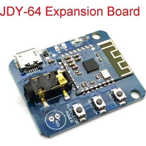 JDY-64 Lossless Car Bluetooth Audio Module 4.2 High Fidelity HIFI Speaker Audio Earphone Power Amplifier Board Modification