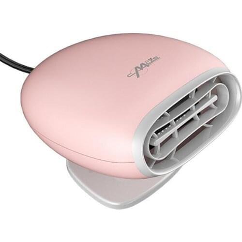 12V Car Heater Small Fast Heating Warmer Heating Windshield Defroster Demister Electric Fan For Bedroom Office Accessories 2021