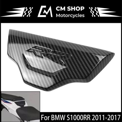 For BMW S1000RR S1000 RR S 1000RR 2011 2012 2013 2014 2015 2016 2017 Carbon Fiber Rear Seat Cushion Cover Plate