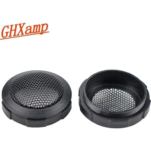 Ghxamp 2PCS 1.5 inch Car Tweeter Speaker Grill Cover Mesh Enclosure Portable Net High-end TREBLE Loudspeaker Shell 48.5MM