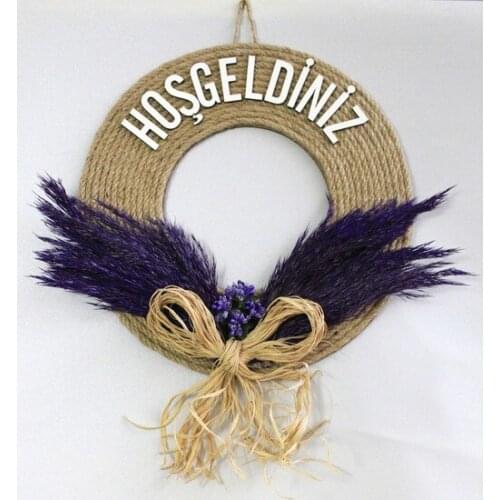 Change Lazer Straw Door Ornament Dry Flower Concept wall graphics gráficos de parede настенная графика