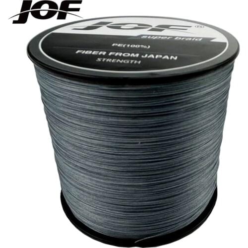 JOF 300M Pesca Fly Fishing Line 12 Strand PE Carp Braided Wire Peche Sea Spinning Multifilamento Cord 25~135LB