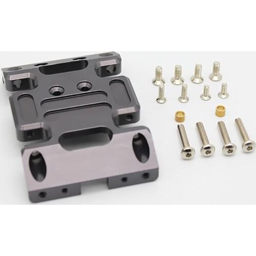 Metal Gearbox Base Tie Rod Transmission Mount for AXIAL SCX10 Climbing Car 90046 90047 RC Car Upgrade Parts