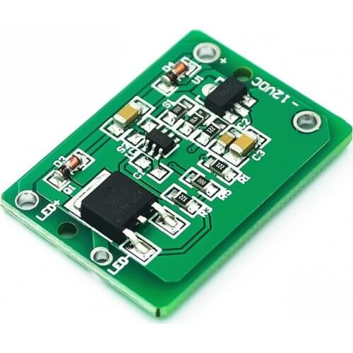 12V Capacitive Touch Switch Sensor Module Push Button Touching Key Module Jog Latch With Relay DC 6-20V 3A