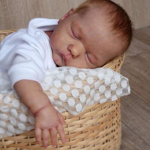 Reborn Baby Kit Realistic 19inch Willa Fresh Color Soft Touch Unfinished Reborn Doll Parts Diy Doll Kit Diy Toy Drop Shipping