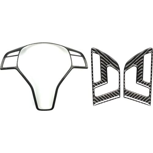 1Pcs Car Steering Wheel Frame Trim for Mercedes Benz a B C E Cla Cls Gla Glk Class W176 W246 W204 W207 & Car Door Buttons Seat A