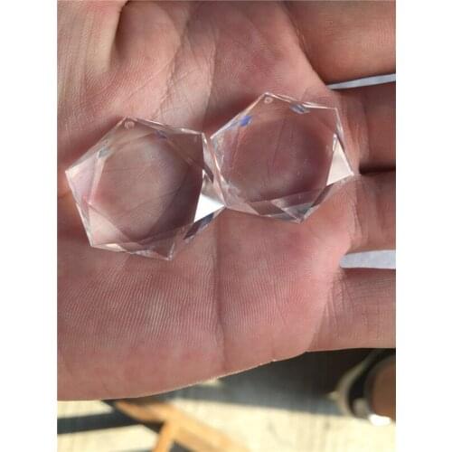 Natural clear crystal pendant, big satellite pendant, DIY jewelry white crystal pendant