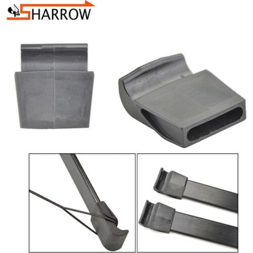 2pcs Recurve Bow Limbs End Protector Bowstring Winding Bow Limbs Tip Replacement Caps For Shooting Hunting Archery Accessories