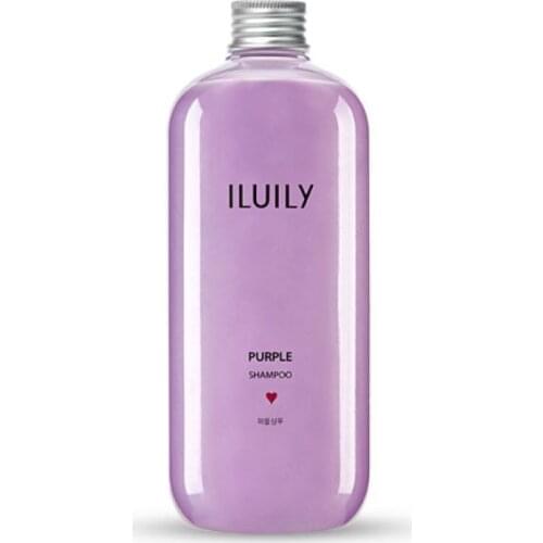 Shampoo -ILUILY Purple Shampoo Moisturizing Vitamin Anti-inflammatory Hair Treatment Scalp Care Hair Care Korea Cosmetic