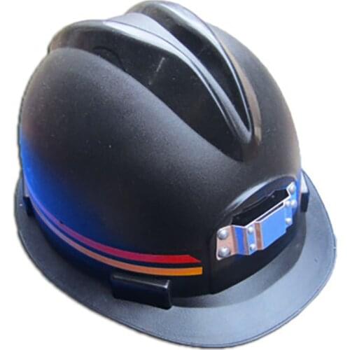 ABS material Miners Helmet Underground Working Helmet Anti-piercing Safety Helmet Construction Working Hard Hat 3 colors