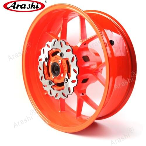 Arashi Rear Wheel Rim Brake Rotor Disc Motor Rim For Honda CBR1000RR 2006 - 2016 CBR 1000 RR 1000RR 2007 2008 2009 2010 2011
