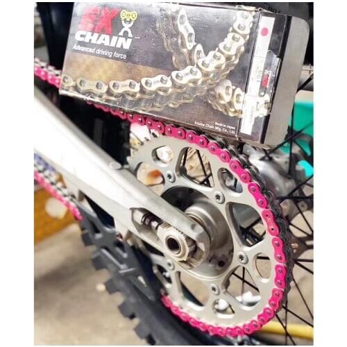 For Motorbike Parts Xring X Ring 525 Chain Hight EK525 Original X-ring Japan 525 Chain 120 Link SRX2 Motorcycle Accessories