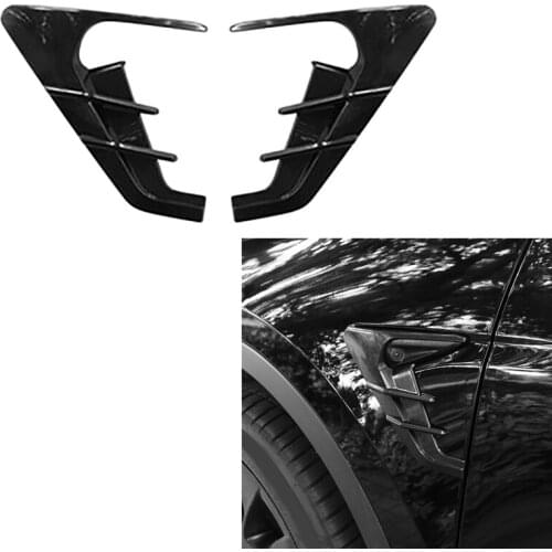 For Tesla Model Y 2020 2021 Camera Fender Cover Vent Frame Side Exterior Decor Protection Sticker