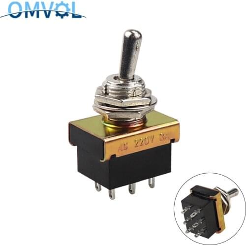 12mm 6p 2 Positions toggle switch ON-ON