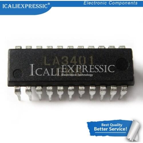 5PCS LA3401 LA 3401 DIP-22 In Stock